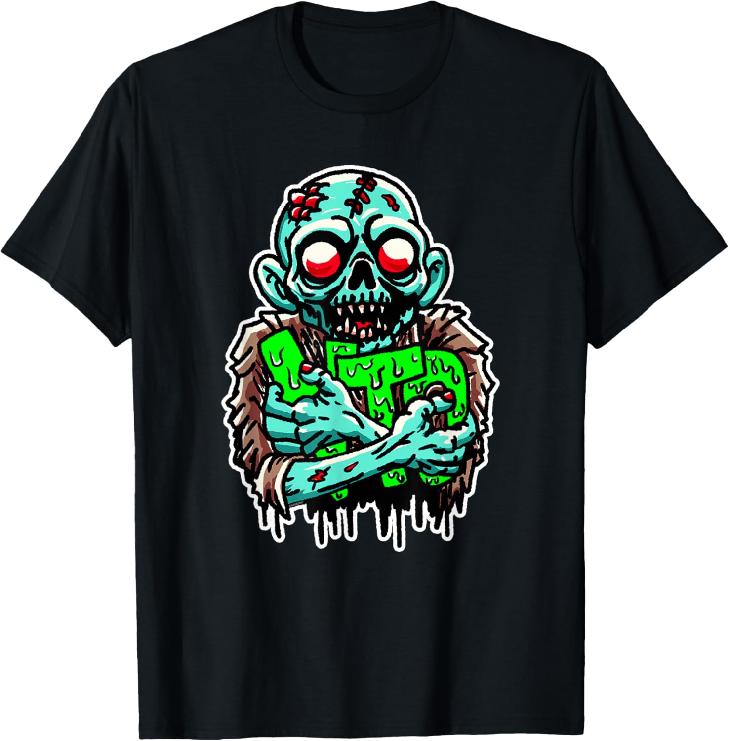 Zombie Coworker Swagazon Associate Amazombie Hugging VTO