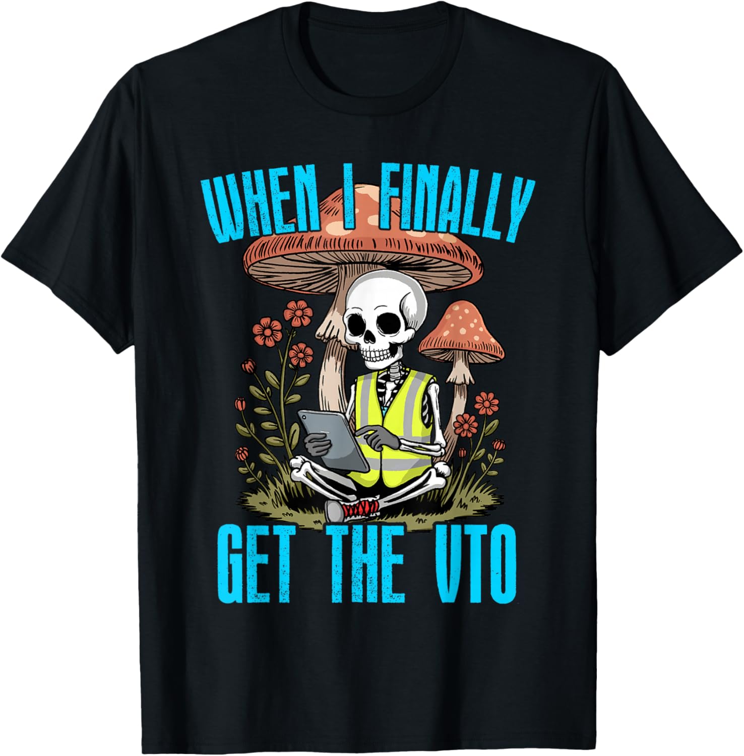 Skeleton Coworker Swagazon Associate When I Get The VTO